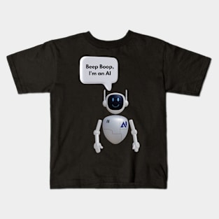 Beep Boop, I'm an AI Kids T-Shirt